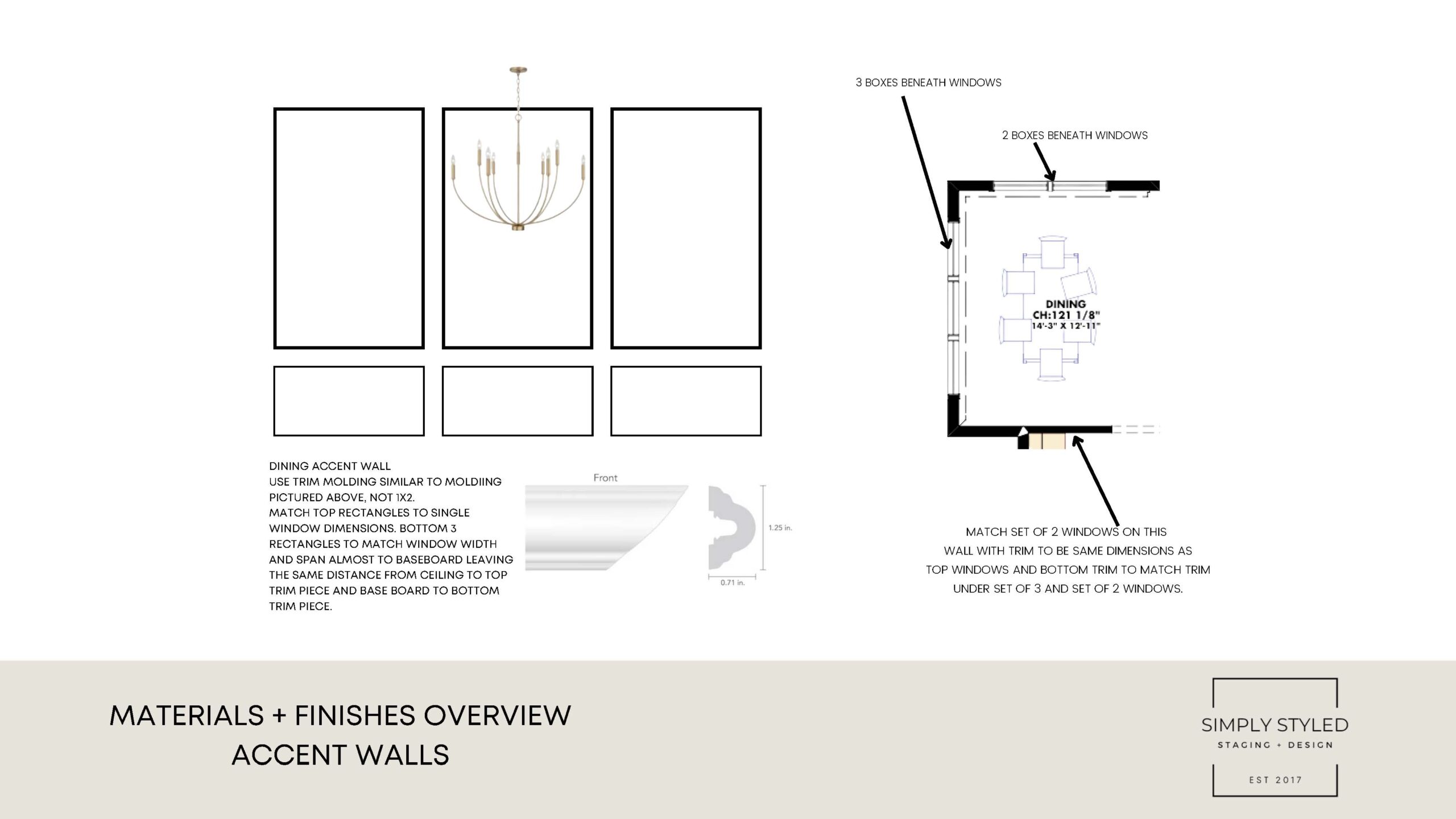 Dining Room Accent Wall | Asbury Homes – Boise Home Builder